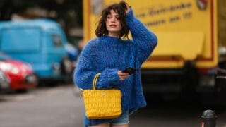 opuesto color azul moda