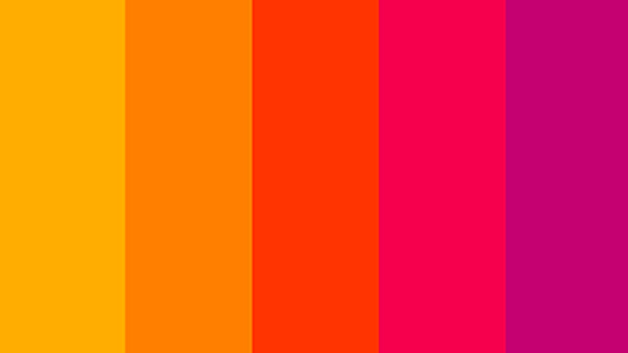 Colores calidos Colores calidos