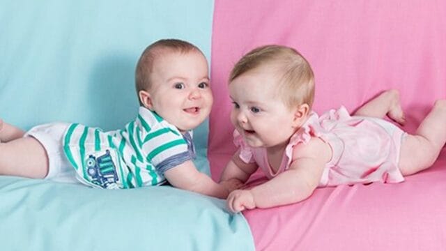 Colores de género rosa y azul: ¿Por qué el rosa es para las niñas y el azul para los niños? color rosa azul niño