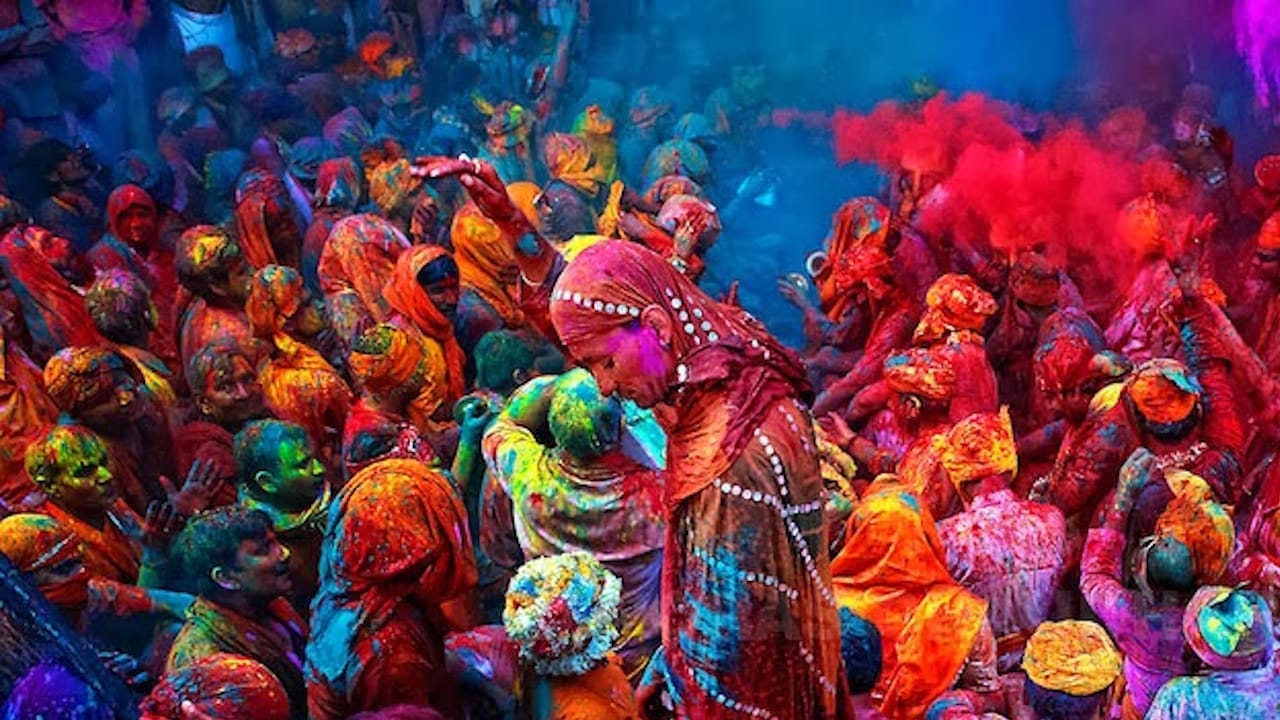 El significado simbólico del festival indio del color Holi