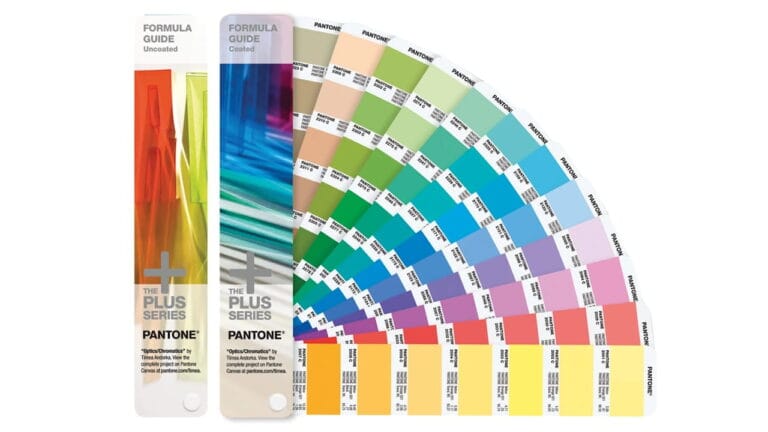 paleta pantone mezcla