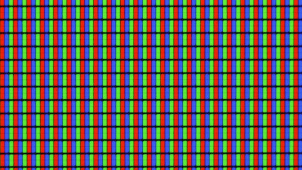 rgb monitor pixel