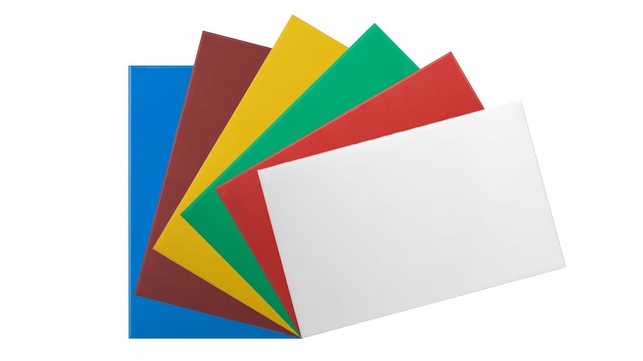 tablas cortar comida Colores en las Tablas de Cortar